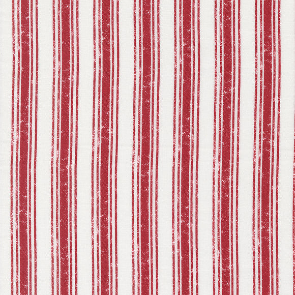 Old Glory Rural Stripes Red 5205 11 by Lella Boutique-1/2 Yard