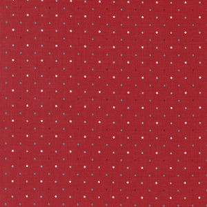 Old Glory Magic Dot Red 5206 15 by Lella Boutique- 1/2 Yard