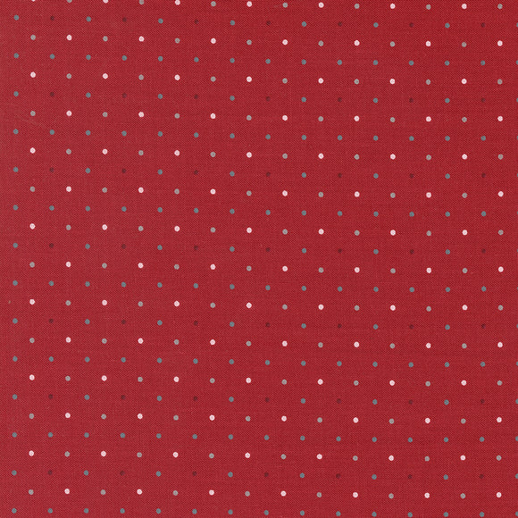 Old Glory Magic Dot Red 5206 15 by Lella Boutique- 1/2 Yard