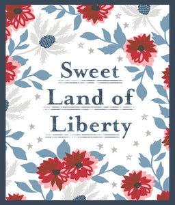 Old Glory Sweet Land Of Liberty Panel  5207 11 by Lella Boutique- 36" x 44"