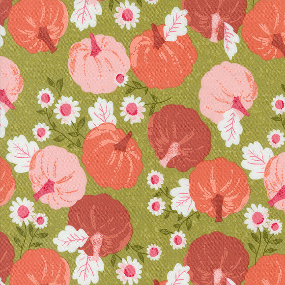 Hey Boo Witchy Green 5210 17 by Lella Boutique - Moda - 1/2 yard