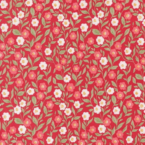 PREORDER Love Blooms Cupid Rose 5221 12  by Lella Boutique- Moda- 1/2 Yard