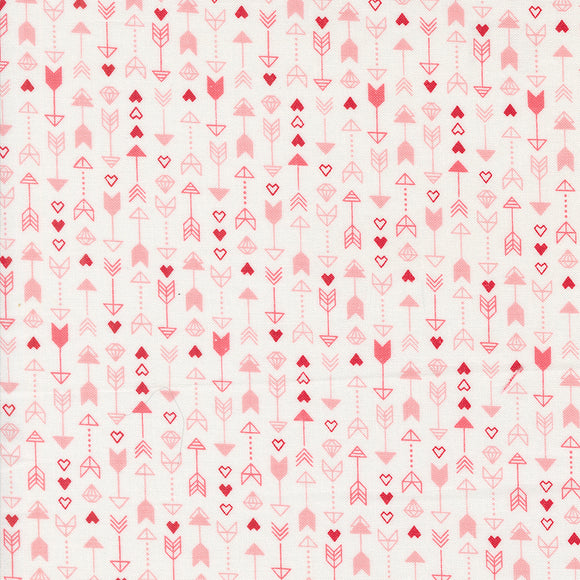 PREORDER Love Blooms Arrow Stripes Lace 5222 11 by Lella Boutique- Moda- 1/2 Yard