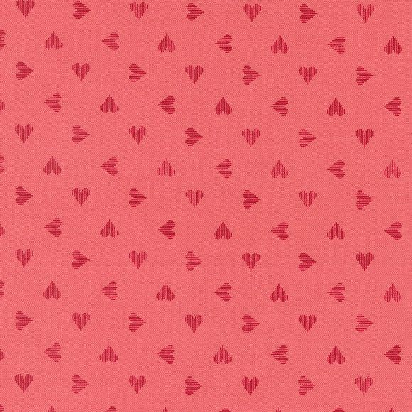 PREORDER Love Blooms Sweetheart Lipstick 5223 13 by Lella Boutique- Moda- 1/2 Yard