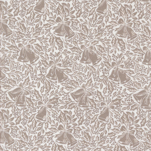 PREORDER Berry and Pine Christmas Bells Snow 5242 11 by Lella Boutique- Moda-1/2 Yard