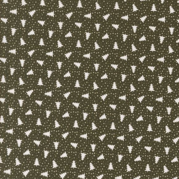 PREORDER Berry and Pine Little Trees Wintergreen 5245 13 by Lella Boutique- Moda-1/2 yard