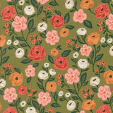 PREORDER Garden Glam Petal Pusher Grass 5270 16 by Lella Boutique- Moda - 1/2 Yard