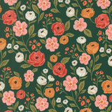 PREORDER Garden Glam Petal Pusher Teal 5270 18 by Lella Boutique- Moda - 1/2 Yard