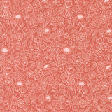 PREORDER Garden Glam Flower Doodles Rose Water 5272 14 by Lella Boutique- Moda - 1/2 Yard