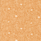 PREORDER Garden Glam Flower Doodles Goldenrod 5272 15 by Lella Boutique- Moda - 1/2 Yard
