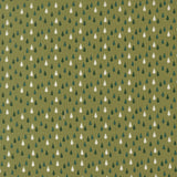 PREORDER Garden Glam Raindrop Dots Grass 5274 16 by Lella Boutique- Moda - 1/2 Yard
