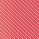 PREORDER Peppermint Cocoa- Candy Stripe - Scarlet 5285 13 by Lella Boutique- 1/2 Yard