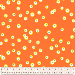 Forestburgh Firefly 53848-12 Orange by Heather Ross for Windham Fabrics- 1/2 yard