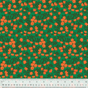 Forestburgh Apples 53849-18 Green by Heather Ross for Windham Fabrics- 1/2 yard