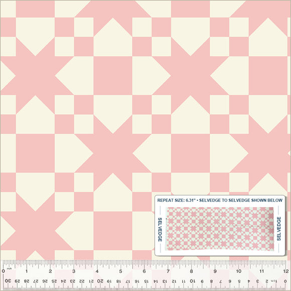 Perfect Points- Missouri Star -Blush 54226-5 by Whistler Studios for Windham Fabrics-1 Yard