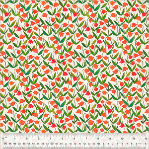 Flowerbed Cotton 54257D-11  from Heather Ross By Hand by Heather Ross for Windham Fabrics-1/2 Yard