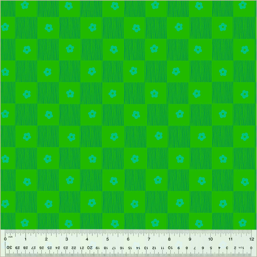 Ruby + Bee Blenders Footpath 54414-10 Clover by Heather Ross and Annab ...
