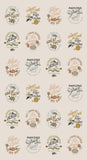 Wellspring Small Panel Mochi Linen Eggshell 45679 11L by Fancy That Design - Moda - 24" X 44"