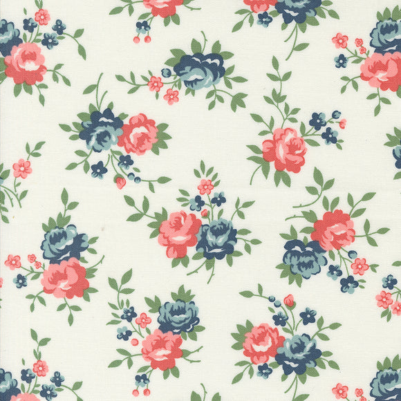 PREORDER  Rosemary Cottage Gather Cream 55310 11 by Camille Roskelley - Moda - 1/2 yard