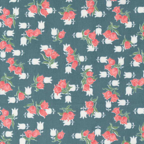 PREORDER  Rosemary Cottage Tulips Lake 55314 15 by Camille Roskelley - Moda - 1/2 yard