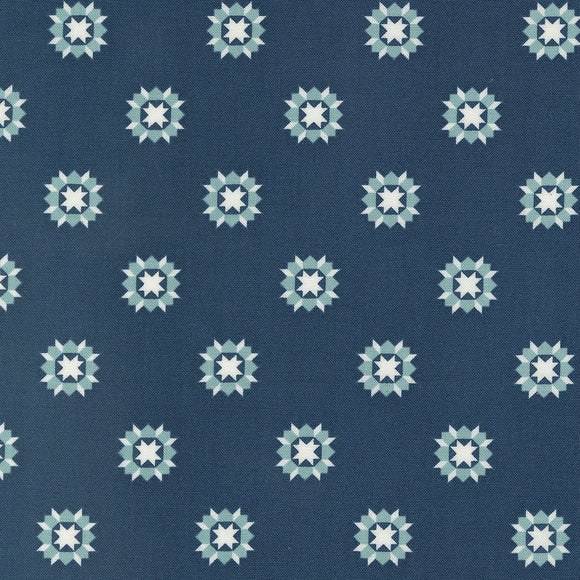 PREORDER  Rosemary Cottage Swoon Navy 55315 24 by Camille Roskelley - Moda - 1/2 yard