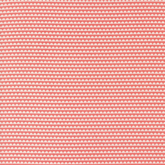 PREORDER  Rosemary Cottage Sundae Stripes Strawberry 55316 12 by Camille Roskelley - Moda - 1/2 yard