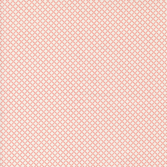 Rosemary Cottage Little Sail Cream Strawberry 55317 11 by Camille Roskelley - Moda - 1/2 yard