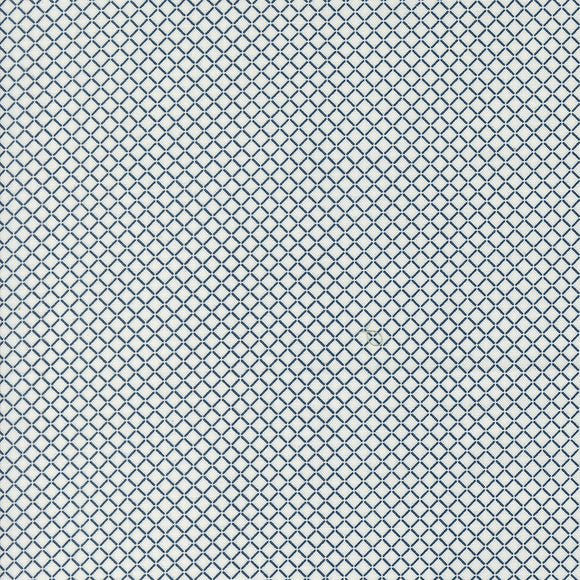 PREORDER  Rosemary Cottage Little Snail Cream Navy 55317 24 by Camille Roskelley - Moda - 1/2 yard