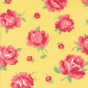 PREORDER Summertime Rosie Florals Sunshine 55320 16 by Camille Roskelley - Moda