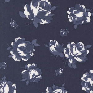 PREORDER Summertime Rosie Florals Navy 55320 20 by Camille Roskelley - Moda