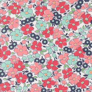 PREORDER Summertime Flower Patch Florals Cream 55323 11 by Camille Roskelley - Moda