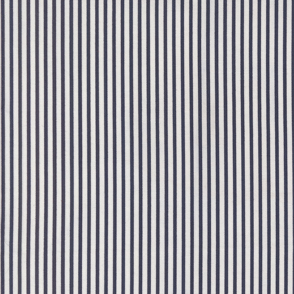 PREORDER Summertime Simple Stripe Stripes Navy 55324 30 by Camille Roskelley - Moda