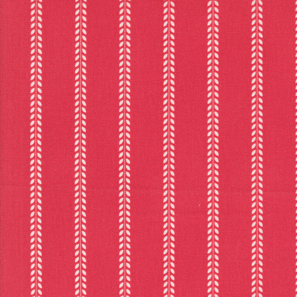 PREORDER Summertime Beach Towel Stripes Red 55327 12 by Camille Roskelley - Moda