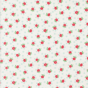 PREORDER Summertime Fairground Small Floral Cream 55328 11 by Camille Roskelley - Moda