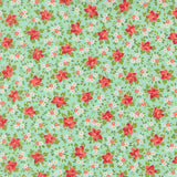 PREORDER Bloomsberry Marylebone Aqua 55353 13 by Camille Roskelley- Moda 1/2 Yard