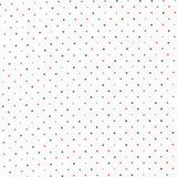 PREORDER Stars & Stripes -Dot White 55367 11 by Camille Roskelley- Moda - 1/2 Yard