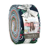 PREORDER Nantucket Noel Jelly Roll 55370JR by Camille Roskelley- Moda