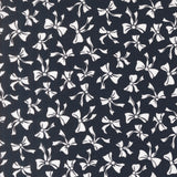 PREORDER Nantucket Noel Christmas Bows- Navy 55373 17 by Camille Roskelley- Moda -1/2 Yard