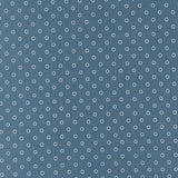 PREORDER Nantucket Noel - Nantucket Dots- Nantucket Blue 55377 18 by Camille Roskelley- Moda -1/2 Yard
