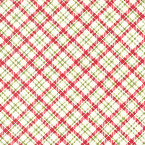 Blizzard Plaid Red Pine 55625 14 by Sweetwater - Moda-