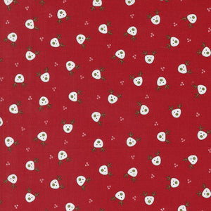 On Dasher Dasher Red 55661 12 by Sweetwater - Moda- 1/2 Yard