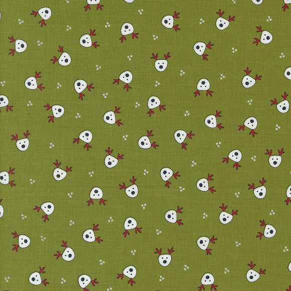 On Dasher Dasher Pine 55661 13 by Sweetwater - Moda- 1/2 Yard