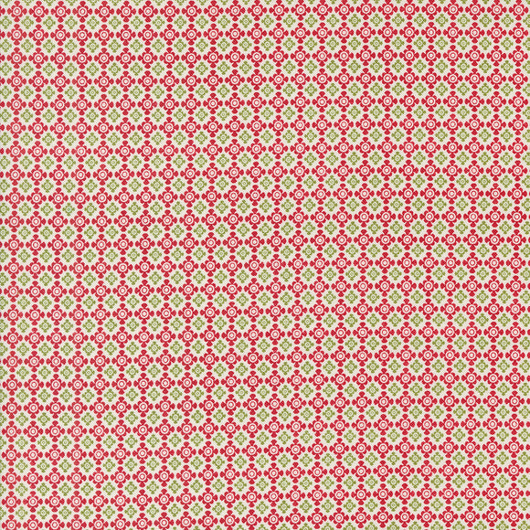 On Dasher Reindeer Candy Red 55662 12 by Sweetwater - Moda- 1/2 Yard