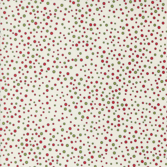 On Dasher Snowballs Vanilla 55665 11 by Sweetwater - Moda- 1/2 Yard