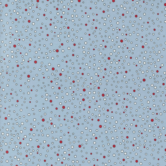 On Dasher Snowballs Frost 55665 14 by Sweetwater - Moda- 1/2 Yard