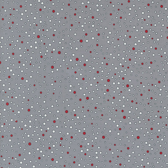 On Dasher Snowballs Stormy 55665 15 by Sweetwater - Moda- 1/2 Yard