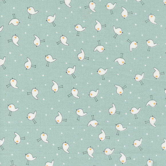 Shine Little Birdie Sky 55674 22 by Sweetwater - Moda- 1/2 Yard