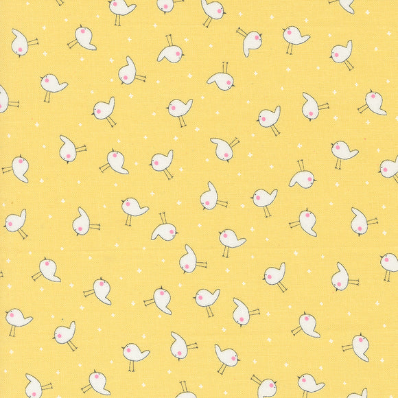 Shine Little Birdie Sun 55674 24 by Sweetwater - Moda- 1/2 Yard