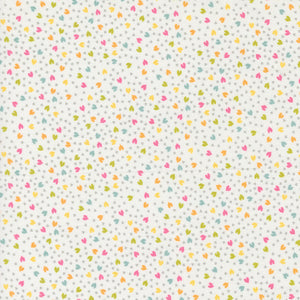 Shine Love Hearts Cloud 55675 11 by Sweetwater - Moda- 1/2 Yard