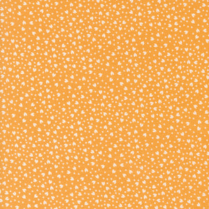 Shine Love Hearts Orangesicle 55675 15 by Sweetwater - Moda- 1/2 Yard